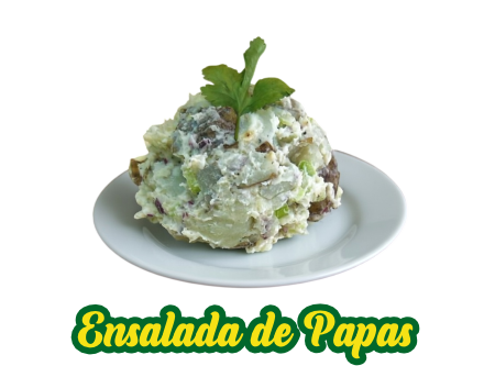 <big>Ensalada de Papas</big><br /> - 8 oz. <br/><b>$50.00 </b> ( Los Precios puede Variar).