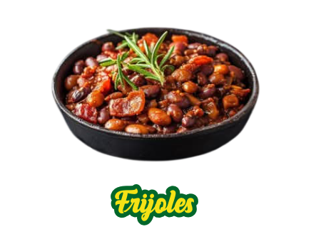 <big>Frijoles</big><br /> - Frijoles de la olla <br/><mark><b>MX$40.00</b></mark> (Los Precios puede Variar). 