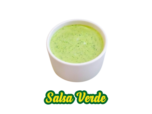 <big>Salsa Verde</big><br /> - Receta irresistible que siempre apetece. <br/><mark><b>MX$30.00</b></mark> ( Los Precios puede Variar).